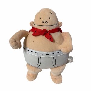 Dreamworks Captain Underpants Plush Doll Dav Pilkey Merrymakers Stuffed Animal
